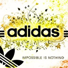 Схема вышивки «адидас»