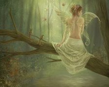 Схема вышивки «фея»