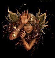 Схема вышивки «фея»