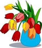 Схема вышивки «Тюльпаны»