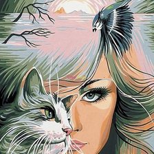 Схема вышивки «очарование»