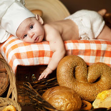 Схема вышивки «малыш»