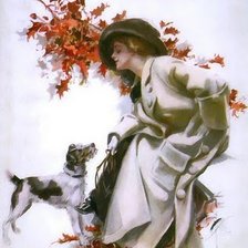 Схема вышивки «Осень»