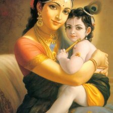 Схема вышивки «Индийская красавица»