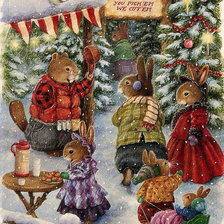 Схема вышивки «рождество»