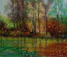 Схема вышивки «Jesienny pejzaz»