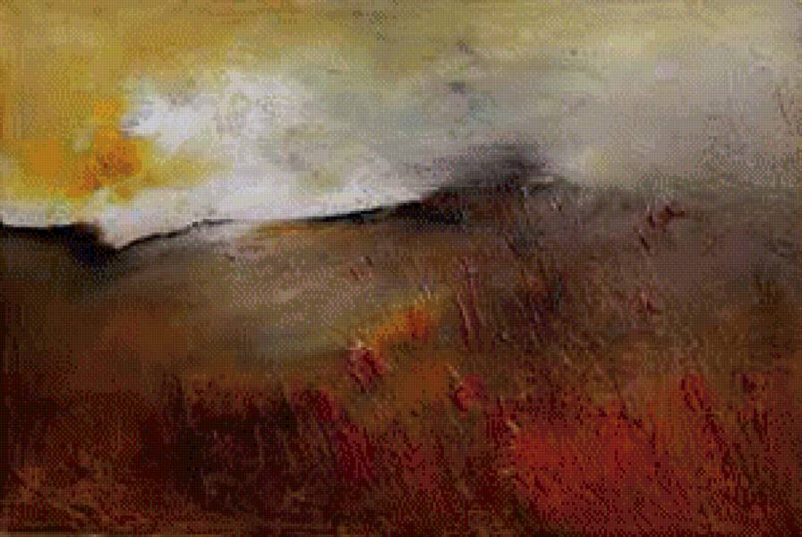 Jesienny pejzaz - ocen, ziwopis - предпросмотр