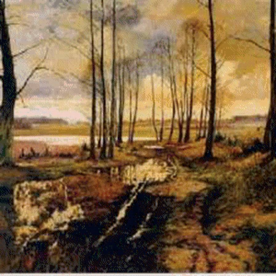 Jesienny pejzaz - ziwopis, ocen - предпросмотр