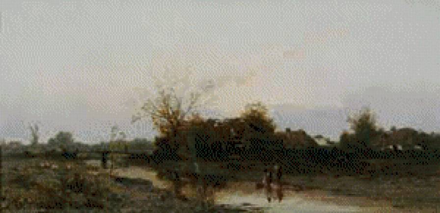 Jesienny pejzaz - ocen, ziwopis - предпросмотр