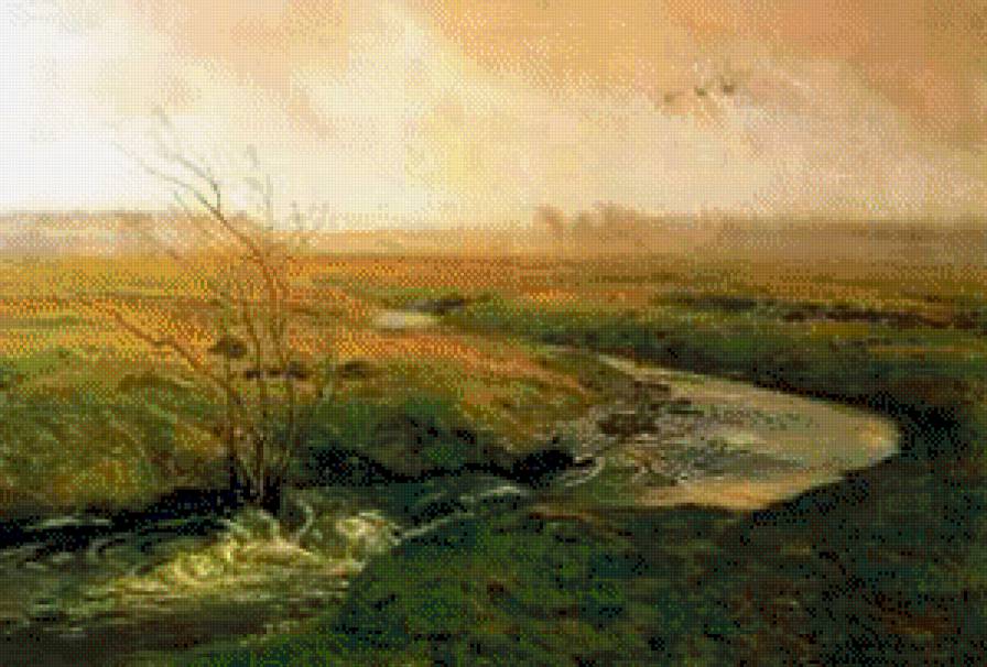 Jesienny pejzaz - ocen, ziwopis - предпросмотр