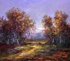 Схема вышивки «Jesienny pejzaz»