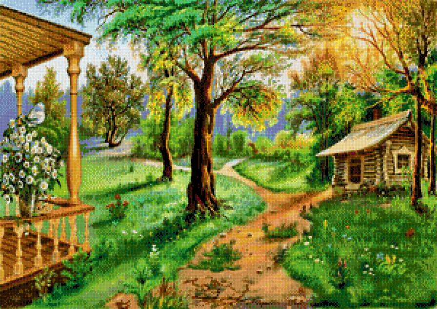 серия "природа" - природа.пейзаж.весна.парк - предпросмотр