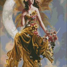 Схема вышивки «ночная фея»