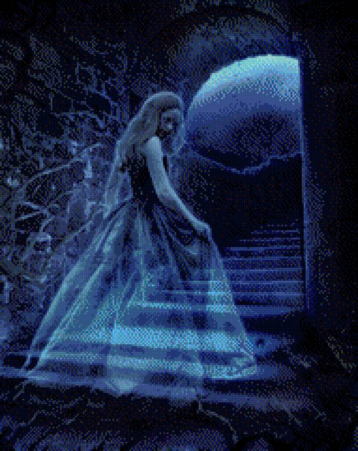 призрак - девушка - предпросмотр