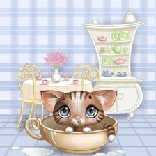 Схема вышивки «котэ»