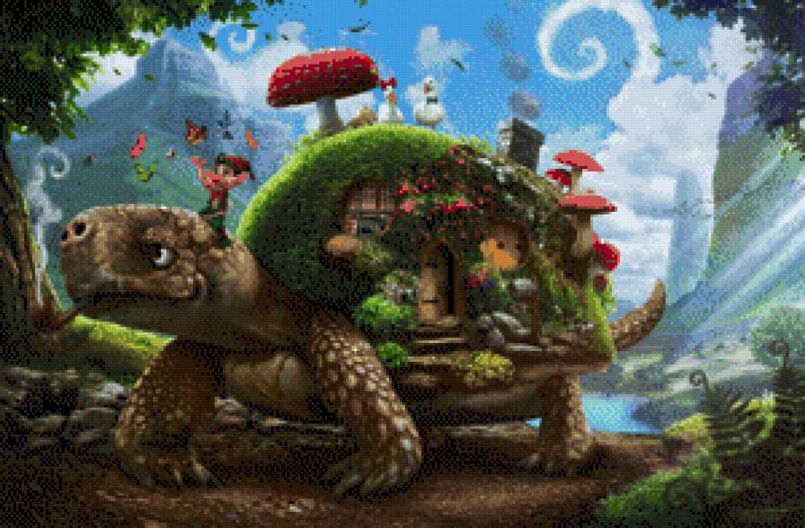 черепаха - черепаха сказки - предпросмотр