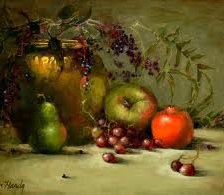 naturmort z jablokami