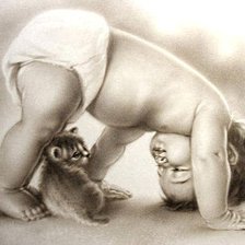 Схема вышивки «ты кто?-2»