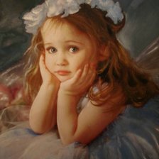 Схема вышивки «девочка»