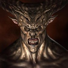 Схема вышивки «ужас»