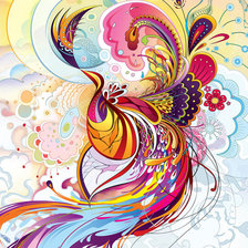 Схема вышивки «Абстракция»