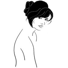 Схема вышивки «Взгляд»