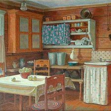 деревенское убранство