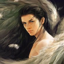 Схема вышивки «Ангел»