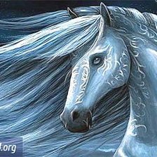 Схема вышивки «2014 - год Лошади»