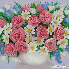 Схема вышивки «букет»