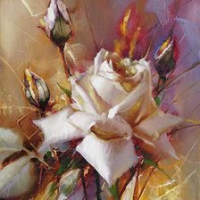 Схема вышивки «Роза»