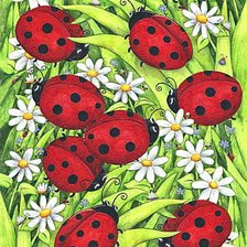 Схема вышивки «Букашки»