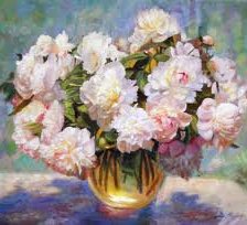 Схема вышивки «peonie»