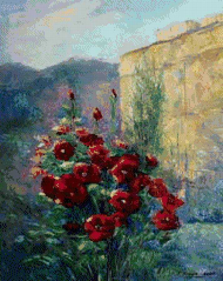 Maki - ziwopis, cwety, maki - предпросмотр