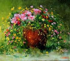 Схема вышивки «bukiet cwetow»