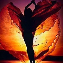 Схема вышивки «игра с закатом»