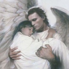 Схема вышивки «Ангел - Хранитель»