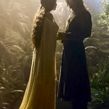 Схема вышивки «arwen & aragorn»