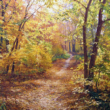 Схема вышивки «осень»