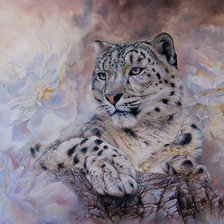 Схема вышивки «Барс»