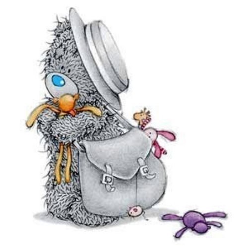 Мишка - игрушка, мишка - оригинал