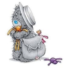 Схема вышивки «Мишка»