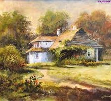 Схема вышивки «domik»