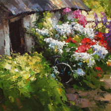 Схема вышивки «pejzaz»