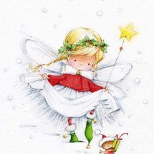 Схема вышивки «Маленькая фея»