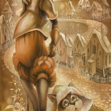 Схема вышивки «кот6»