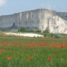 Схема вышивки «Ак-Кая или Белая Скала»