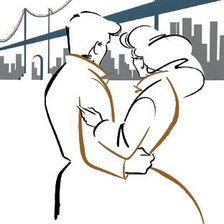 Схема вышивки «контур»