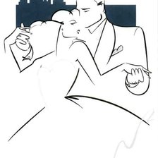 Схема вышивки «контур»