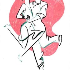 Схема вышивки «контур»